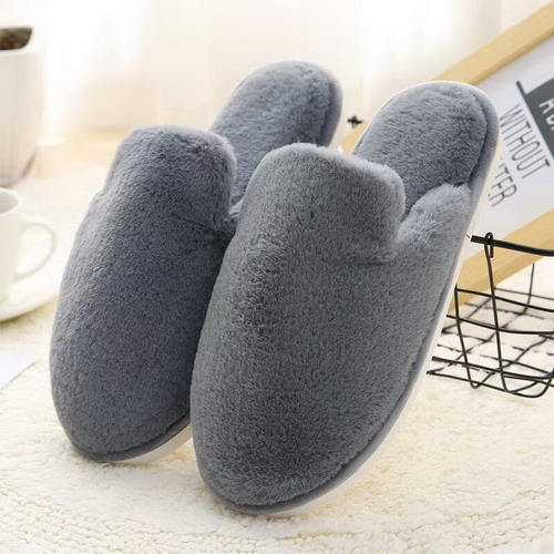Men's Warm Slippers With Soft Rabbit Plush
