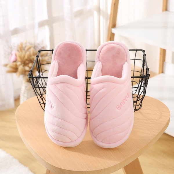 Women's Warm Slippers With Wrinkle Design