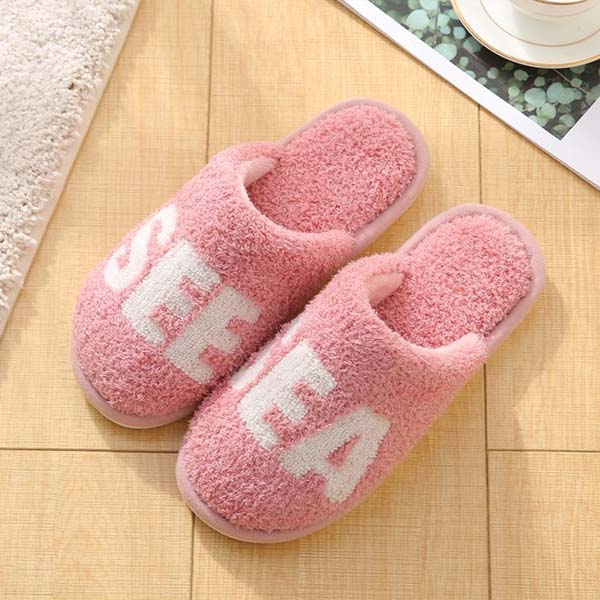 Women's Warm Slippers With SEE SEA Logo