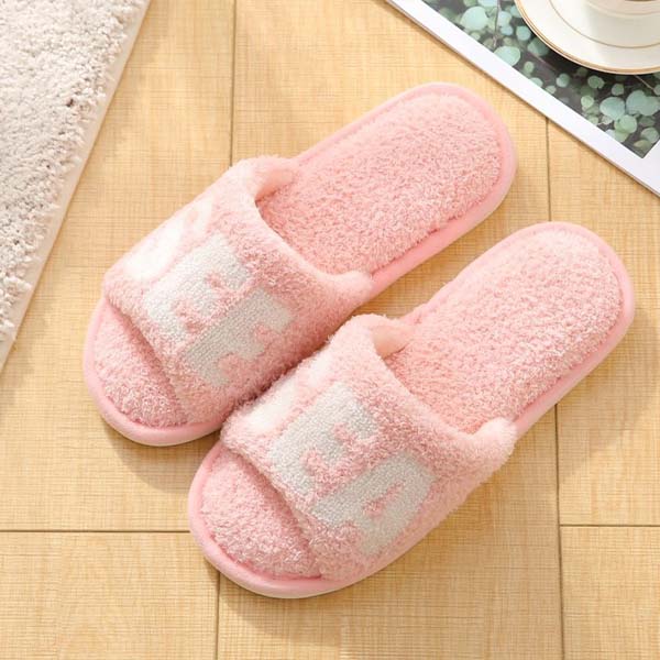 Women's Open Toe Slippers With SEE SEA Logo