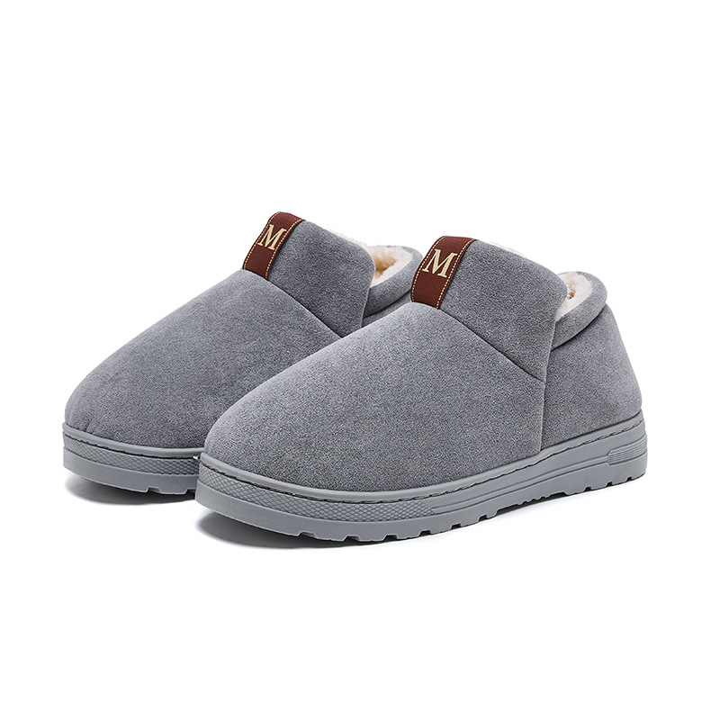 Women's Thick Soled Snow Boots With Plush Inside In Pure Color