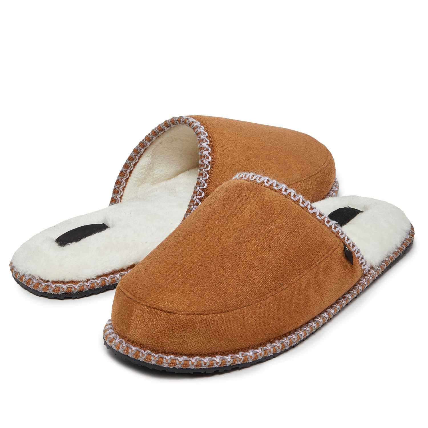 Men's Warm House Indoor Slippers With Plush Inside