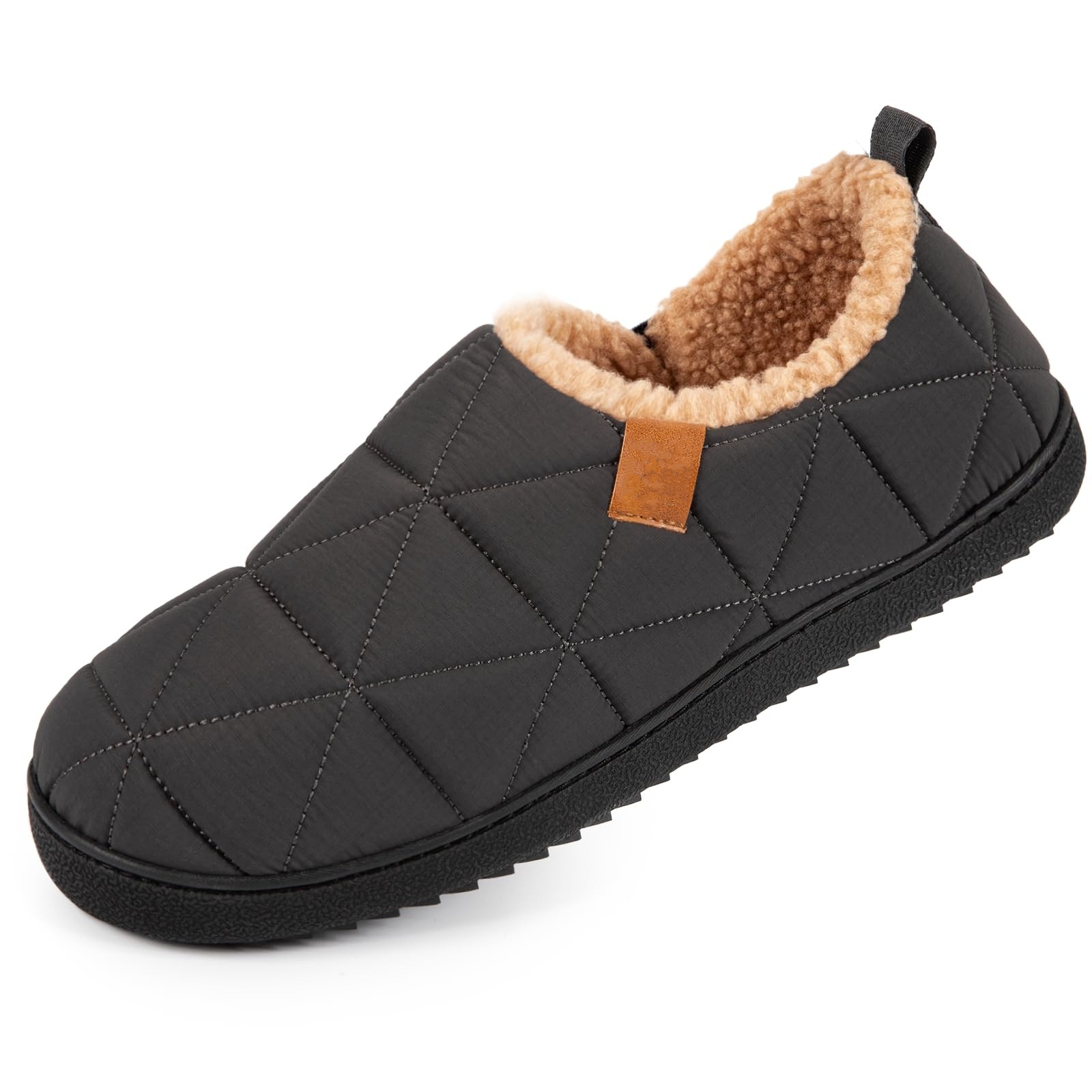 Men's Warm Shoes In Pure Color With Plush Inside