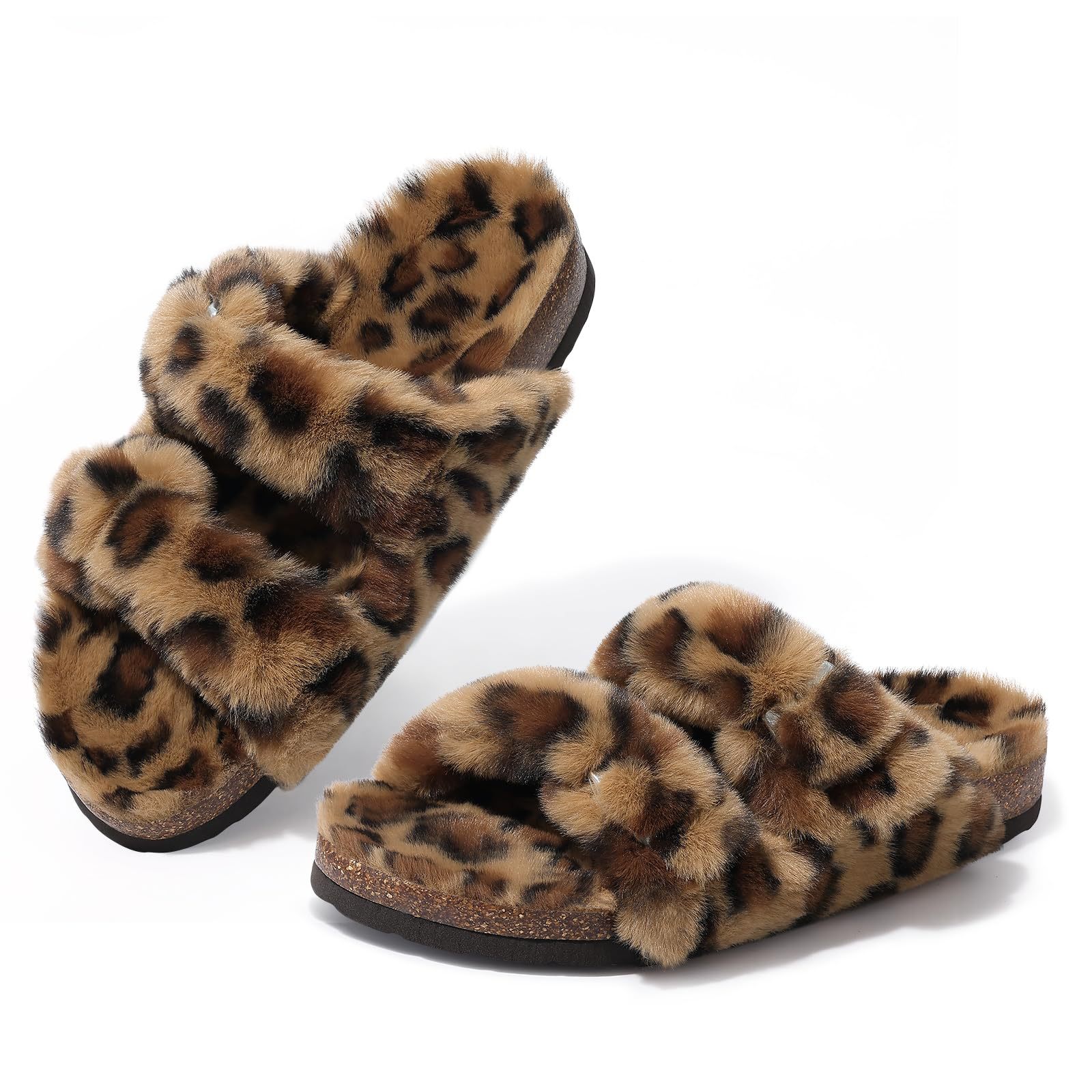 Adjustable Women's Cozy Soft Sandal Home Slippers Birkenstocks Style