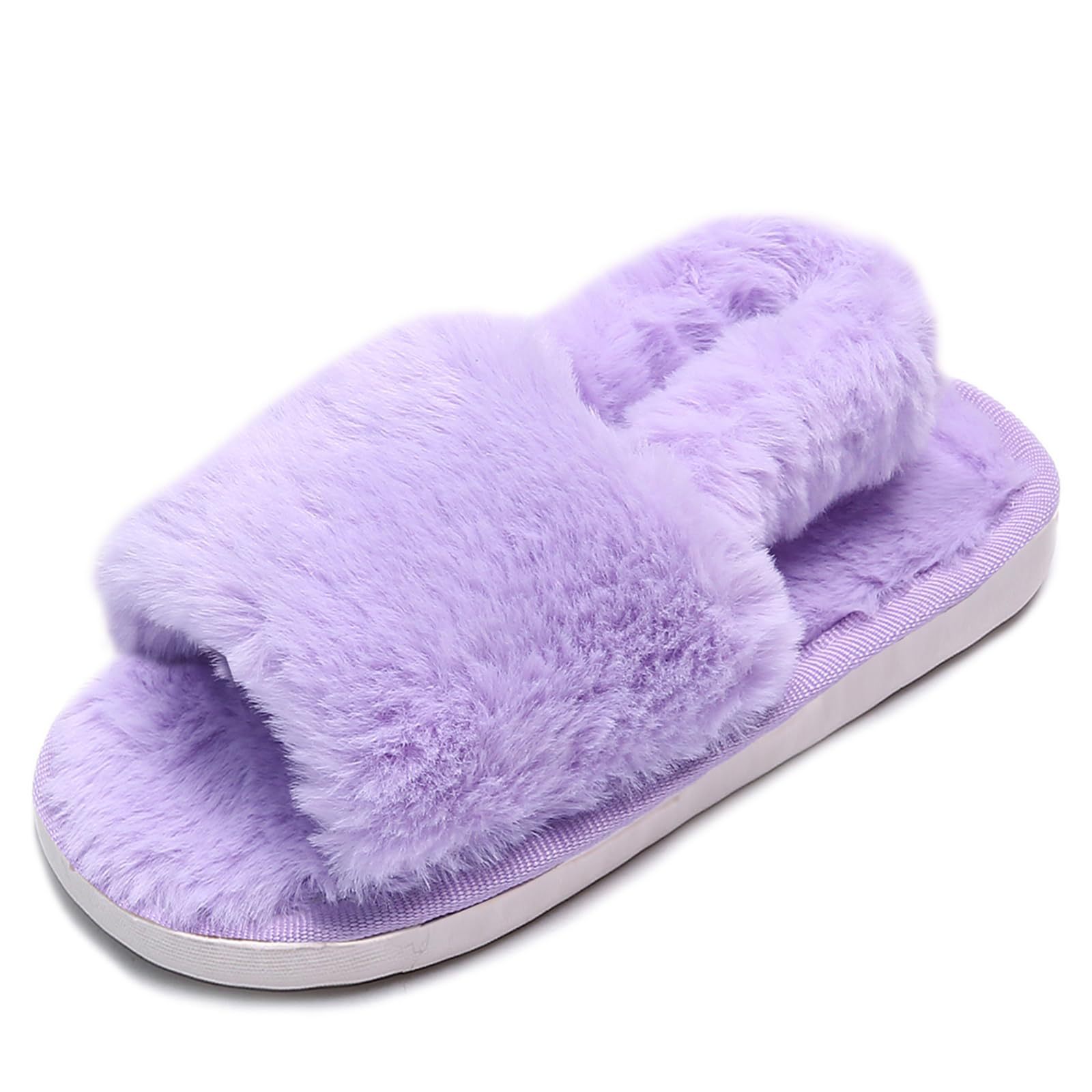 Women's Cozy Soft Sandal Home Slippers With Elastic Band