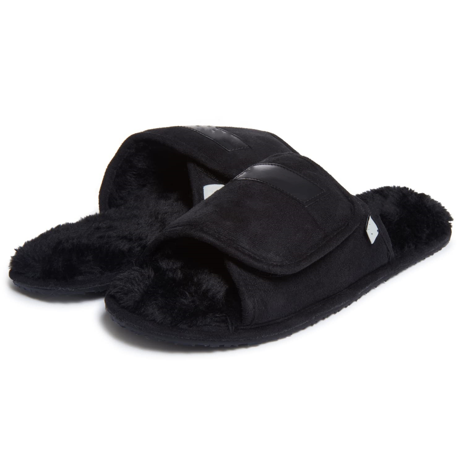 Adjustable Men's Cozy Soft Sandal Home Slippers Simple Style
