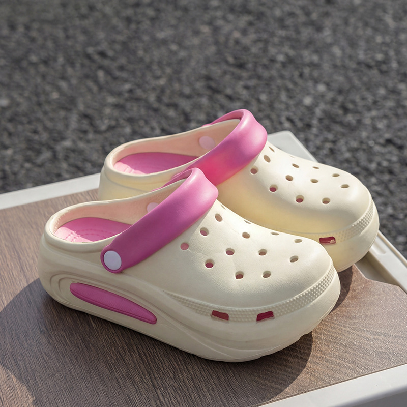 Clogs Shoes New Sports Soft EVA Women's Beach Sandal Garden Slippers with Thick Sole